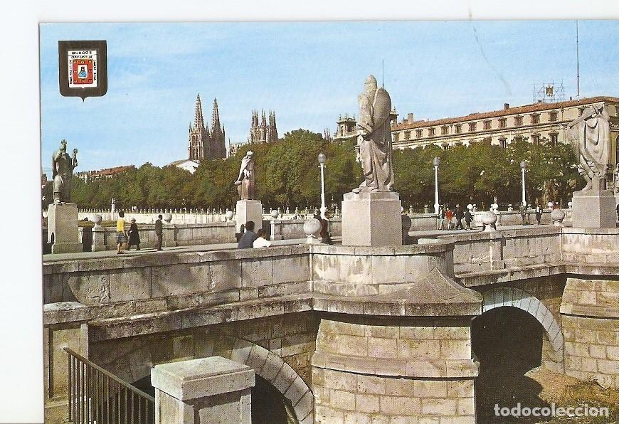 Postkarten: Postal 028654 : Burgos. Puente de San Pablo - Varios