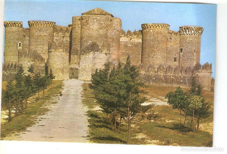 Cartes Postales: Postal 028739 : Vista general del Castillo desde la pista de acceso de coches. Belmonte - Varios