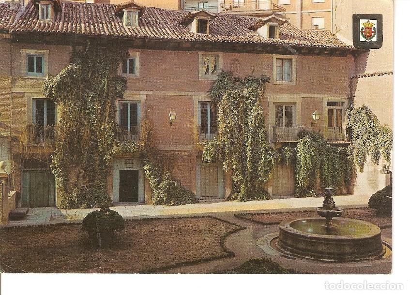 Cartoline: Postal 029101 : Valladolid, Casa de Cervantes con sus Jardines - Varios