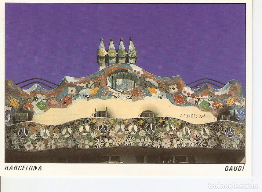Postales: Postal 029214 : Barcelona, Casa Batllo - Arquitecto A. Gaudi - Varios