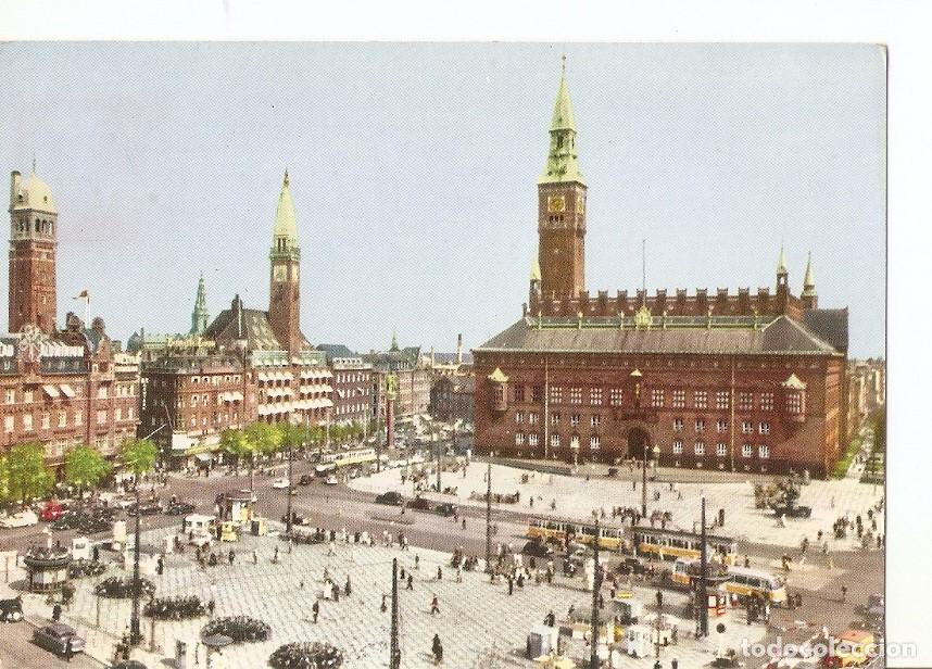Postales: Postal 029314 : Kobenhavns Raadhus, The City Hall, Copenhagen - Varios