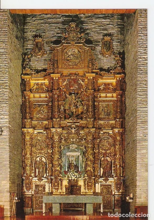 Postales: Postal 029357 : Santuario de Nuestra Se&ntilde;ora del Camino (Leon), Retablo Barroco - Varios
