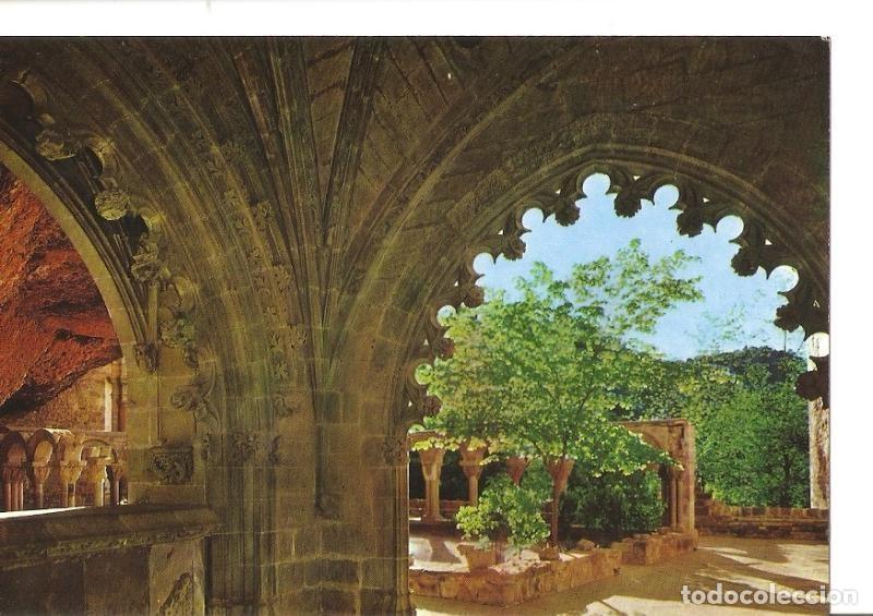 Cartoline: Postal 027989 : Pirineo Aragones (Huesca), Monasterio de San Juan de la Pe&ntilde;a - Varios