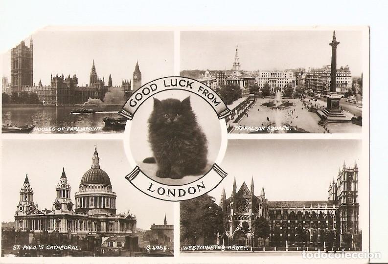 Postais: Postal 023705 : Lugares turisticos Londres - Varios
