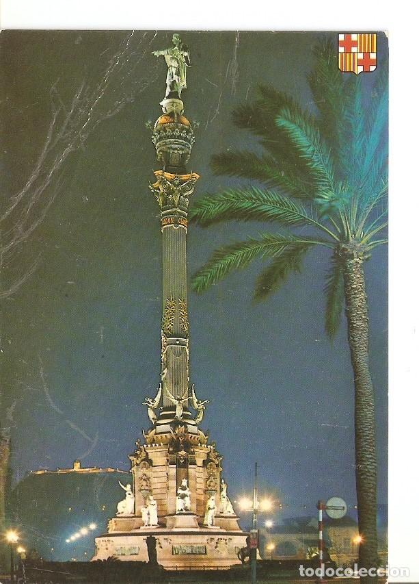 Postais: Postal 023649 : Monumento a Colon - Barcelona - Varios