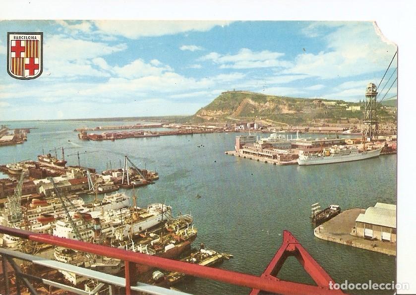 Postales: Postal 023714 : Vista parcial del puerto. Barcelona - Varios