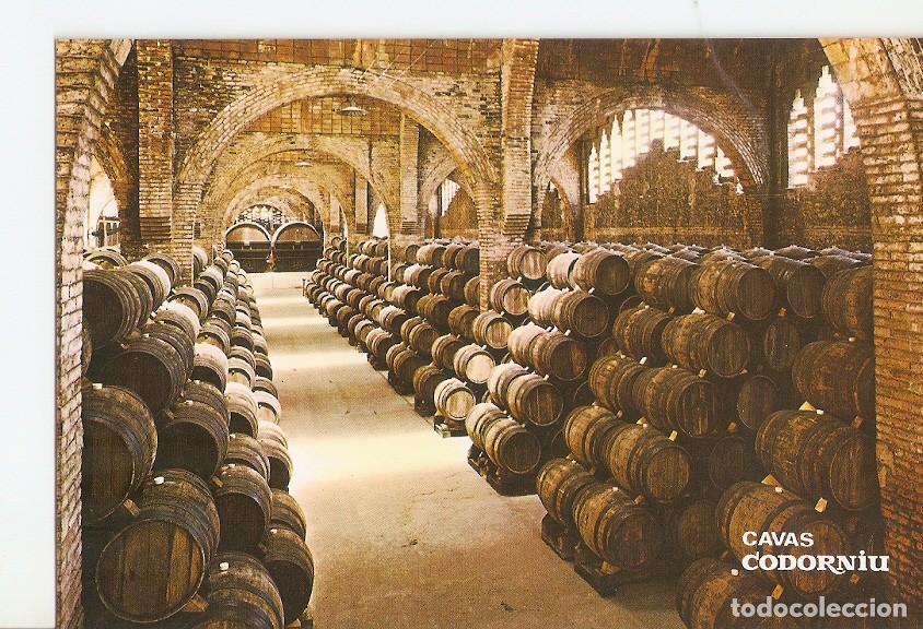 Postales: Postal 023827 : Una bodega. Monumento Nacional. Cavas Codorniu - Varios