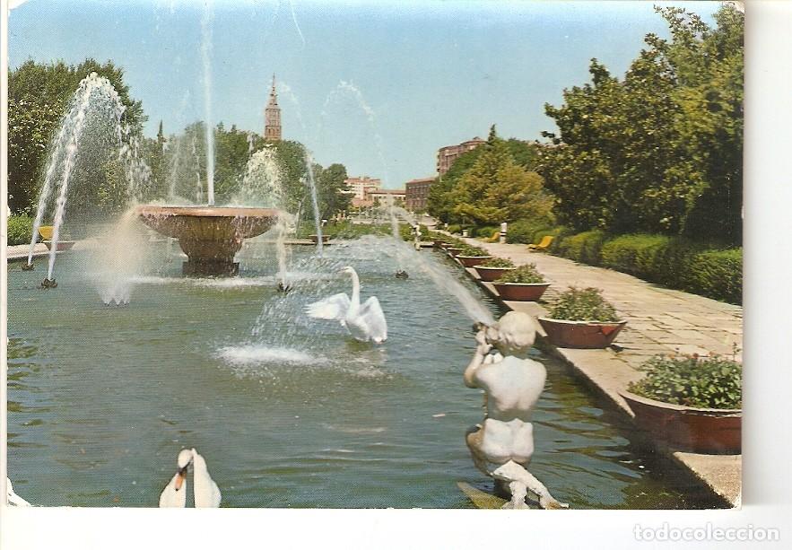 Postkarten: Postal 024004 : Fuente luminosa parque Primo de Rivera - Zaragoza - Varios