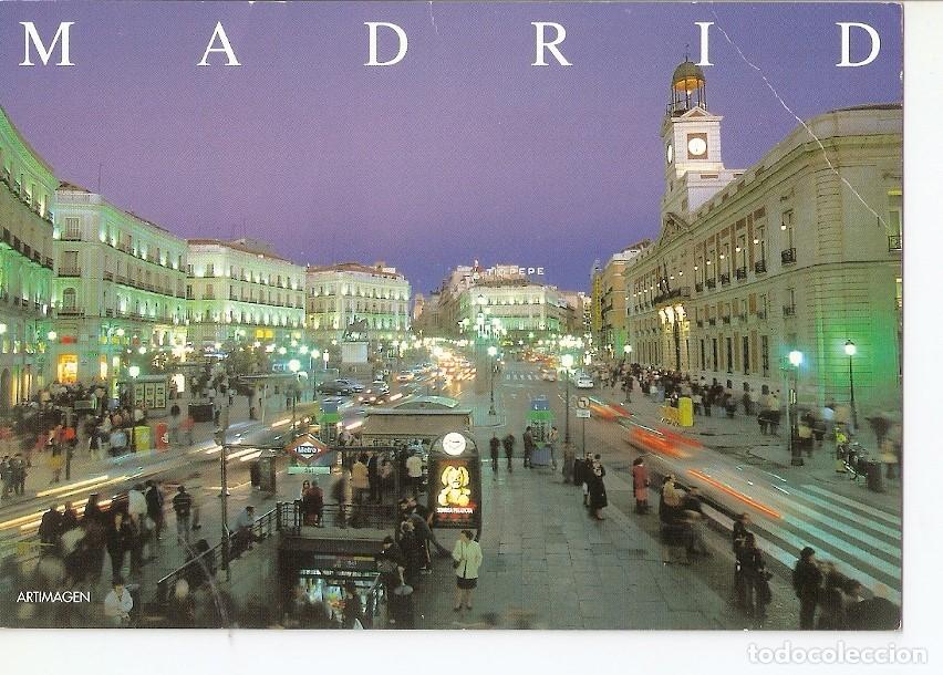 Postkarten: Postal 024154 : Puerta del Sol. Madrid - Varios