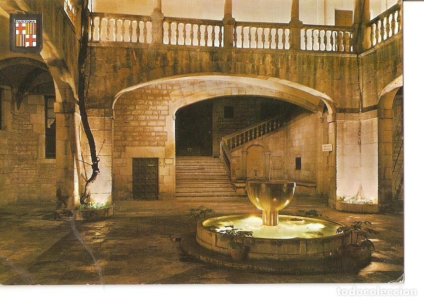 Postales: Postal 024163 : Barrio Gotico. Patio del Archivo de la Corona de Aragon. Barcelona - Varios