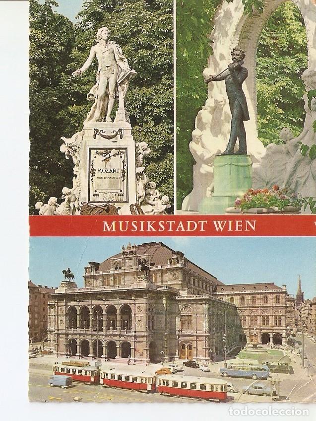 Postales: Postal 024327 : Musikstadt wien. Wolfgang-Amadeus-Mozart-Denkmal - Varios