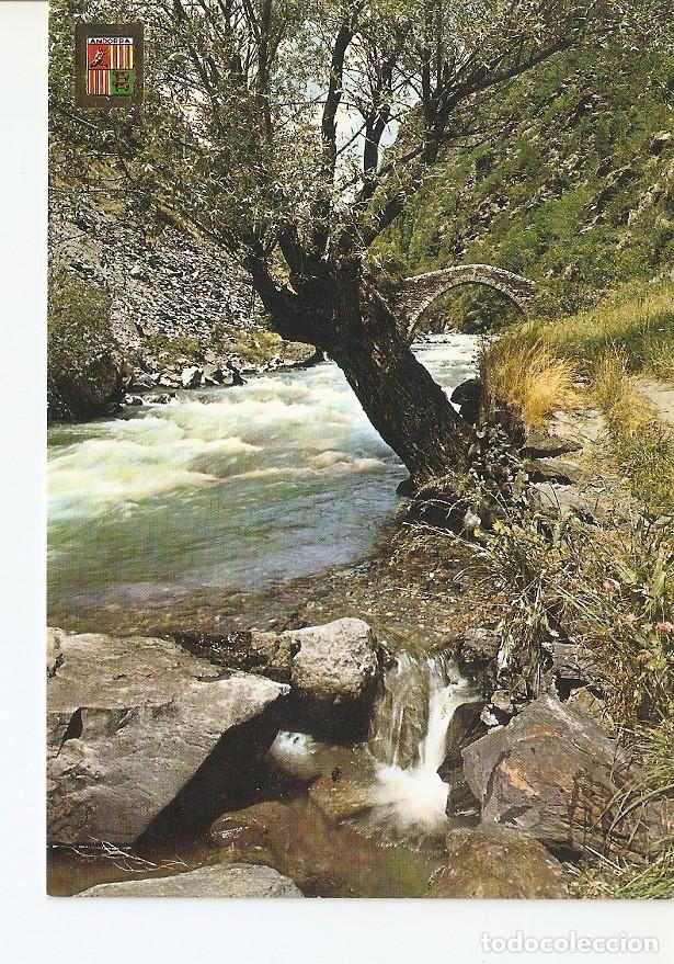 Postales: Postal 024576 : La Massana. Puente romanico de San Antonio. Valls dAndorra - Varios