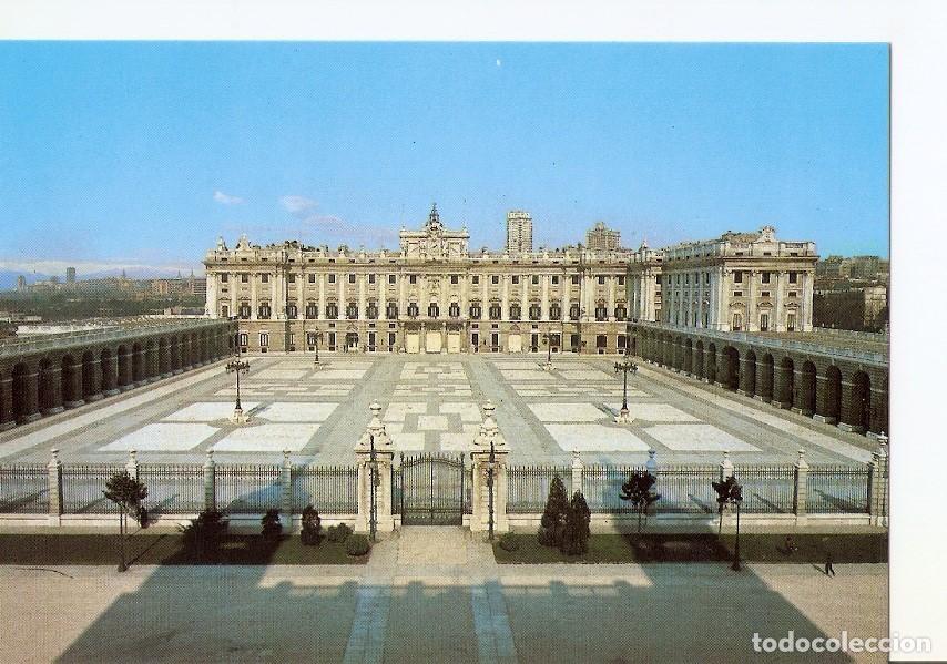Postales: Postal 024714 : Fachada principal Palacio Real de Madrid - Varios