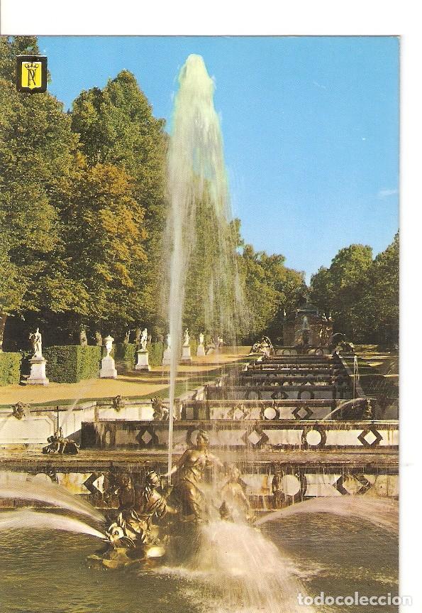 Cartoline: Postal 024803 : Cascada Nueva. La granja de San Ildefonso (Segovia) - Varios