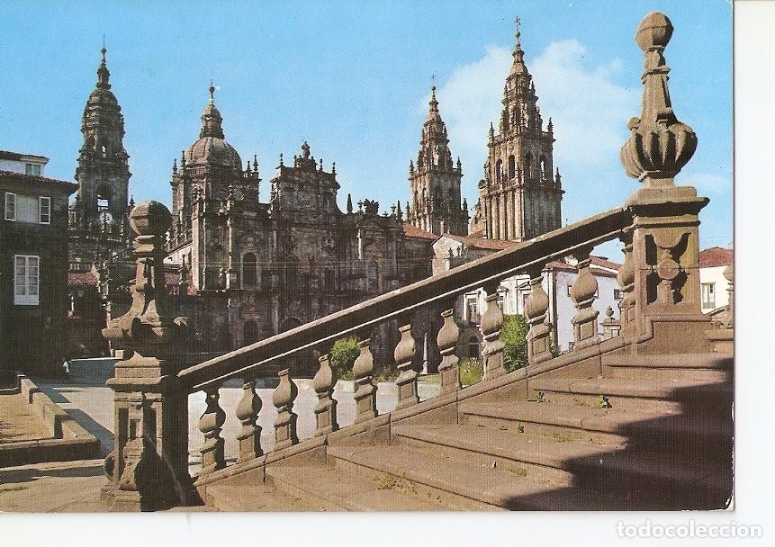 Postales: Postal 024781 : Fachada de la Azabacheria. Catedral Santiago de Compostela - Varios