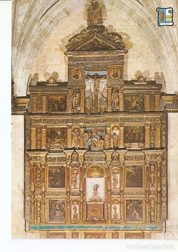 Postales: Postal 026096 : Retablo de Berruguete. Colegio Santiago (irlandeses). Salamanca - Varios