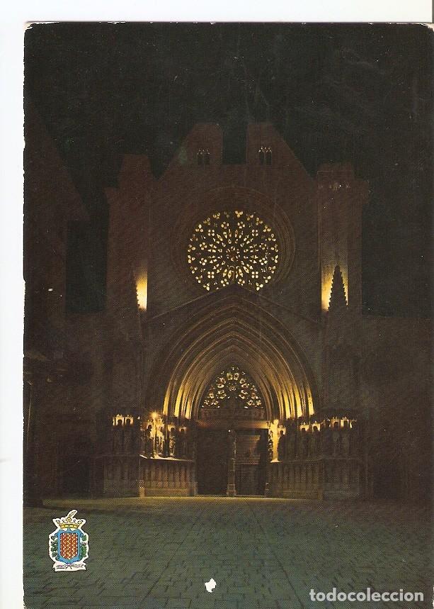 Cartes Postales: Postal 026111 : Fachada de la Catedral (siglo XIII-XIV). Tarragona (Espa&ntilde;a). Gotico - Varios