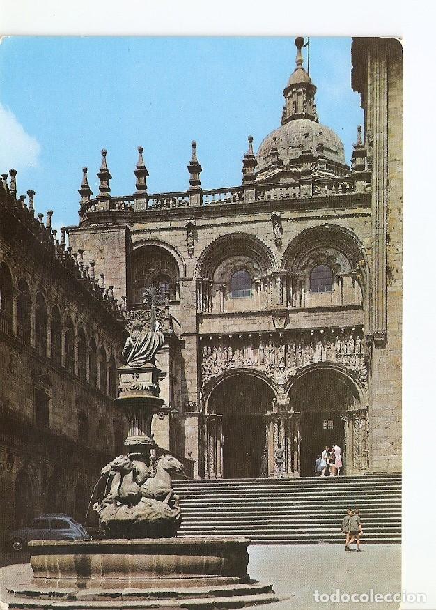 Postales: Postal 026152 : Catedral. Fachada de las Platerias. Santiago de Compostela - Varios