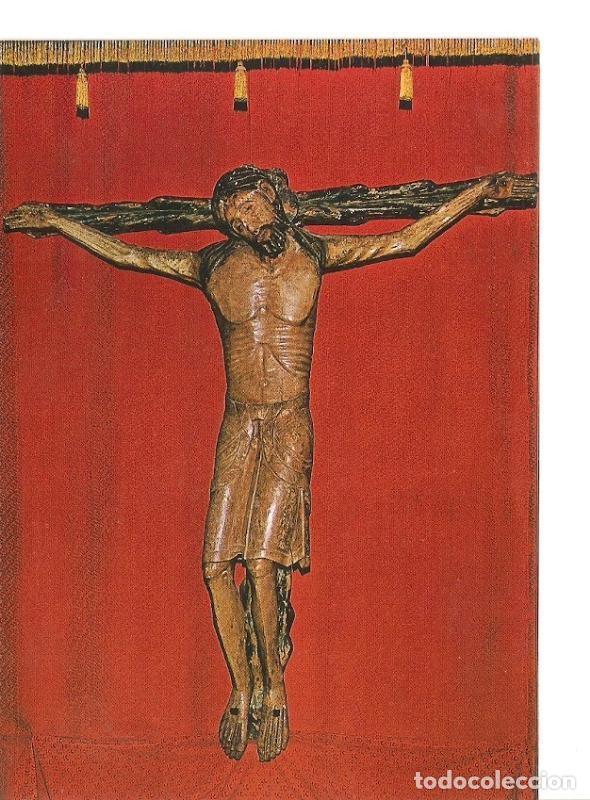 Postkarten: Postal 026237 : Sto. Cristo romanico. Siglo XII. Monasterio de Rodilla (Burgos) - Varios
