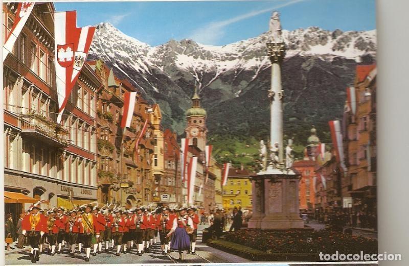 Cartes Postales: Postal 026474 : Innsbruck. Maria-Theresia-Street The music band of Wilten - Varios