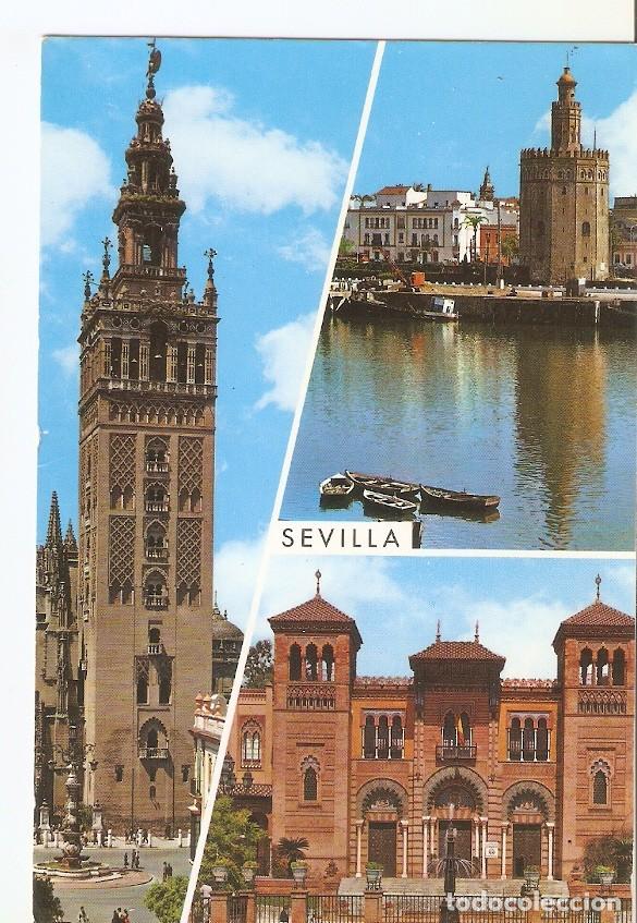 Postcards: Postal 029582 : Sevilla Bellezas de la Ciudad - Varios