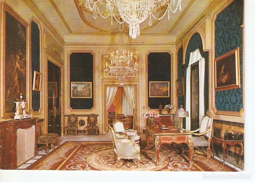 Postkarten: Postal 029527 : Barcelona. Palacio Real de Pedralbes. Despacho de S.E. el Jefe del Estado - Varios
