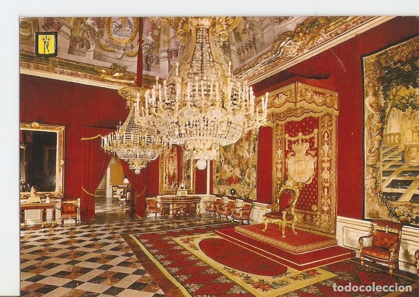 Postcards: Postal 029586 : La Granja de San Ildefonso (Segovia) Salon del Trono - Varios