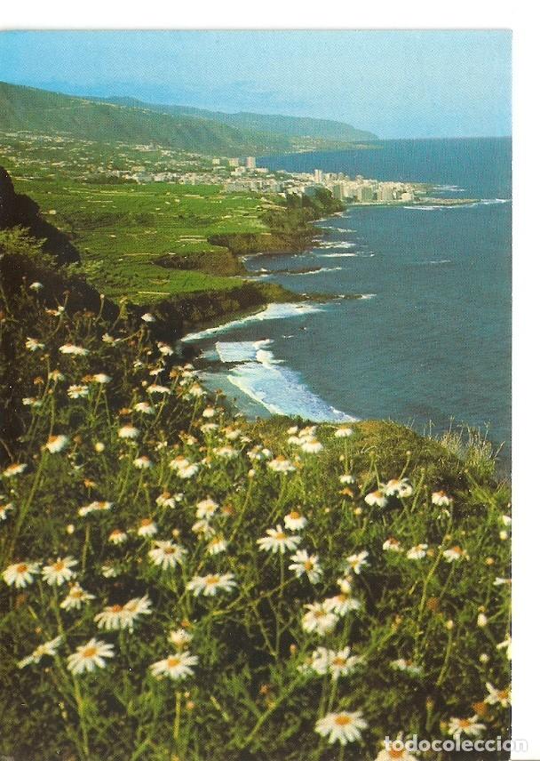 Postcards: Postal 029697 : Puerto de la Cruz (Tenerife). Vista de la Costa Norte y Ciudad al fondo - Varios