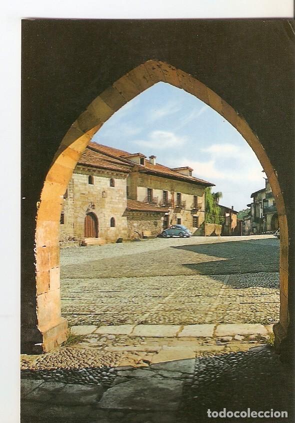 Postais: Postal 029850 : Santillana del Mar (Cantabria) Plaza Mayor - Varios