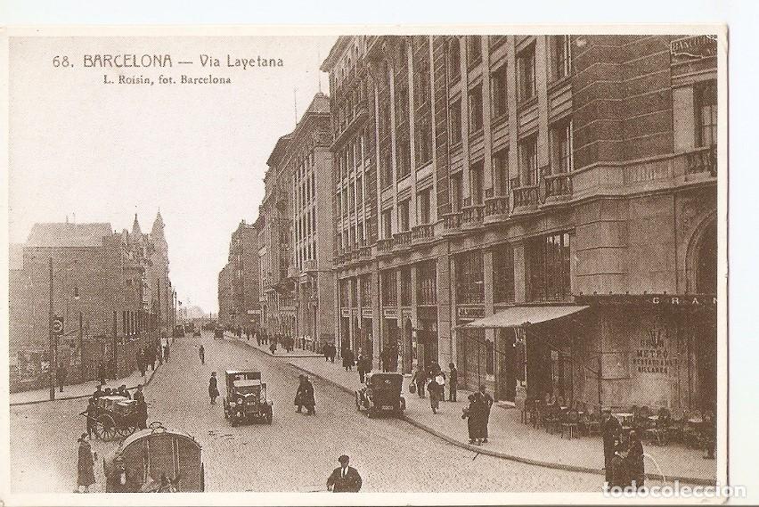 Postkarten: Postal 030353 : Barcelona - Via Layetana - Varios