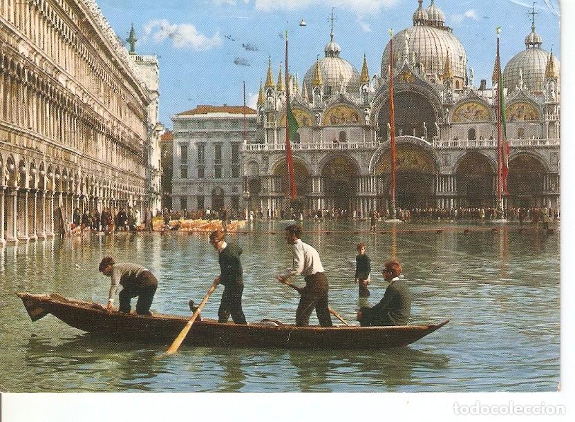 Postales: Postal 030505 : Venezia Exceptional high tide on S. Mark Aquare - Varios