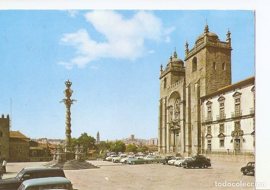 Postais: Postal 030841 : Porto (Portugal). The Cathedral D. Afonso Henrique Square - Varios