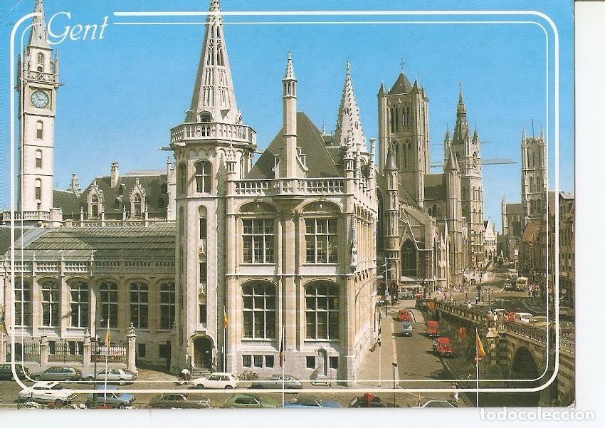 Postkarten: Postal 031869 : Gent - Gand Pont Sain-Michel et lHotel de Poste - Varios