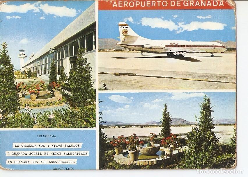 Postales: Postal 030501 : Granada - Aueropuerto - Varios