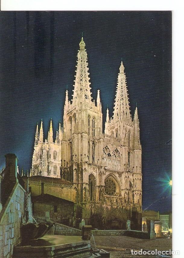 Cartoline: Postal 030705 : Burgos. La Catedral en la noche - Varios