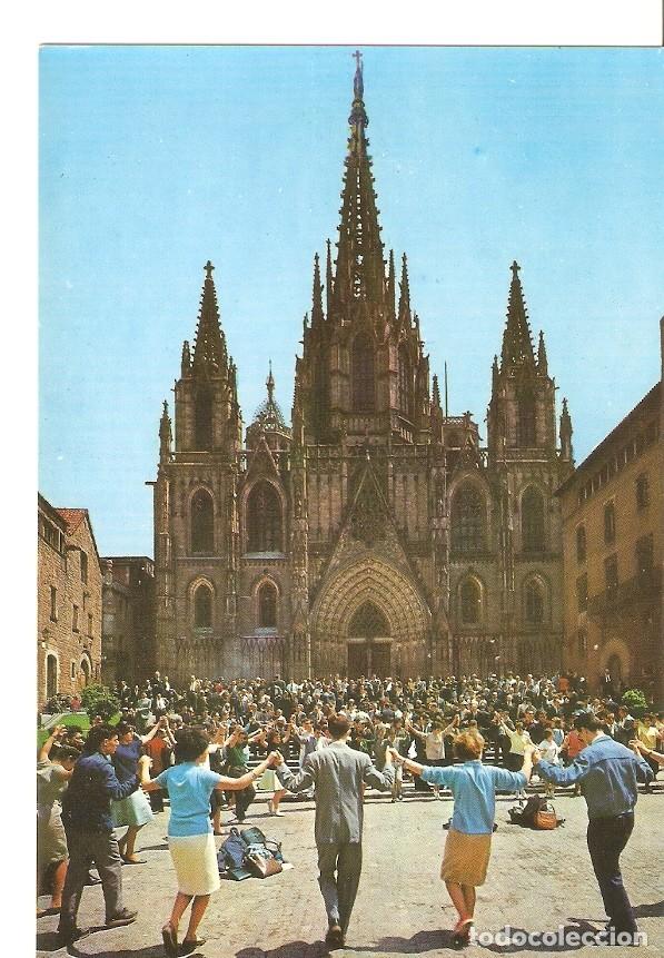 Postkarten: Postal 030079 : Barcelona. Sarnas enfrente a la Catedral - Varios