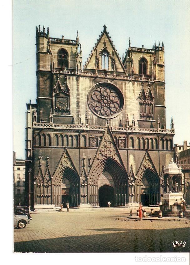 Cartoline: Postal 030927 : Lyon - Cathedrale St-Jean - Varios