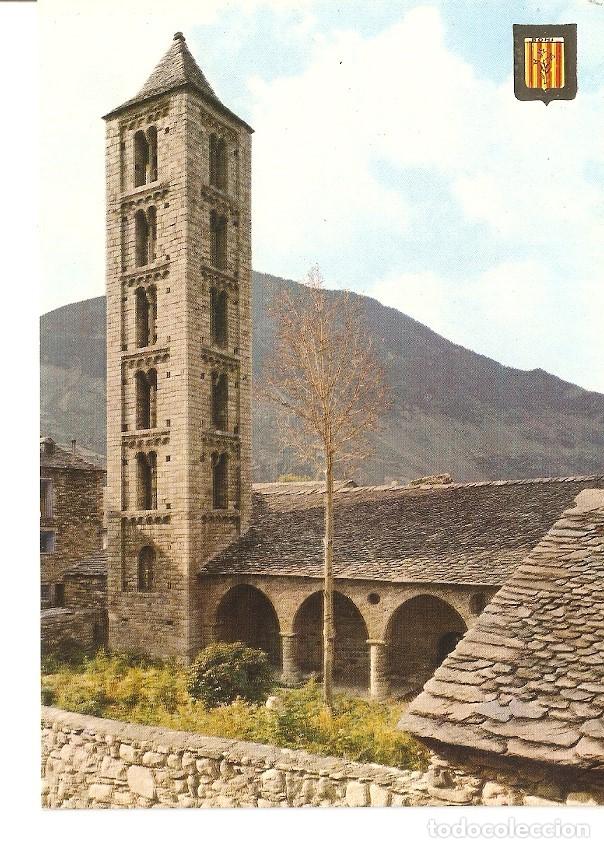 Cartes Postales: Postal 031111 : Pirineu Catala (Lleida). Vall de Bohi. Erill Lavall. Esglesia romanica de Sainta Eul