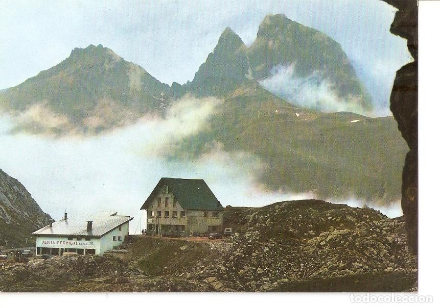 Postkarten: Postal 031068 : Pirineo Aragones. Sallent de Gallego. Frontera del Portalet. Al fondo el Midi - Vari