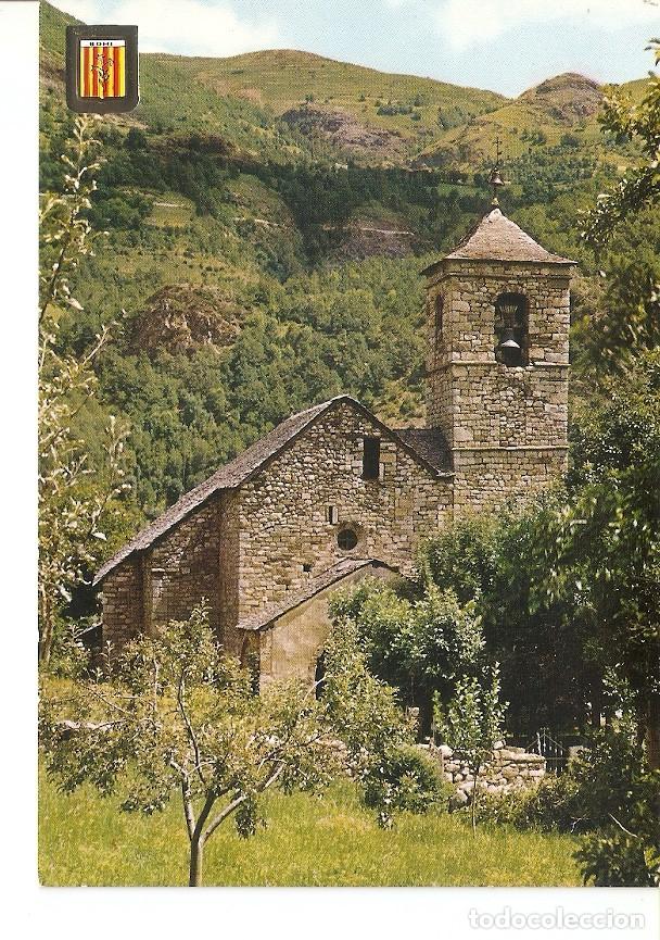 Postales: Postal 031114 : Pirineu Catala (Lleida). Vall de Bohi. Barruera. Esglesia romanica - Varios