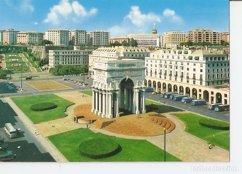 Cartes Postales: Postal 031353 : Genova. Place de la Victorie - Monument aux Tombes dans la Guerre - Varios