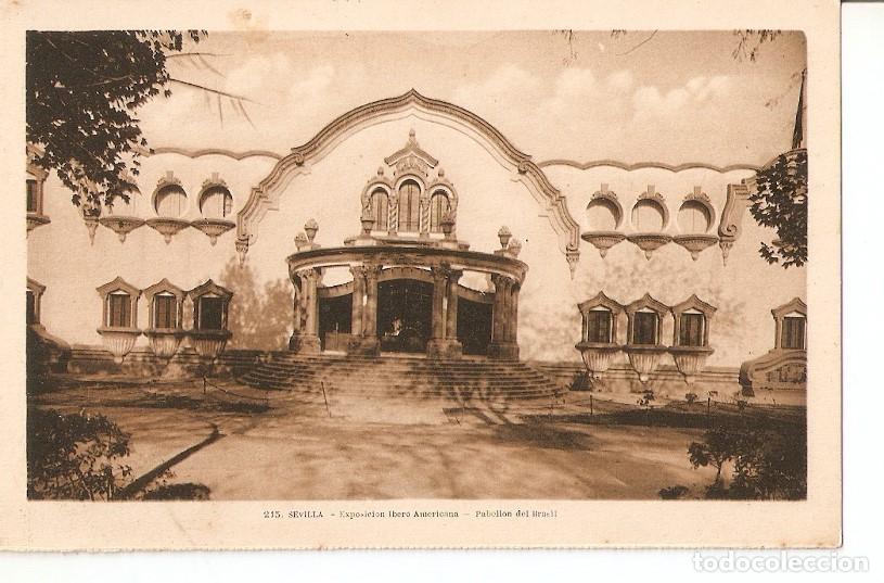 Postkarten: Postal 031445 : Sevilla - Exposicion Ibero Americana - Pabellon de Brasil - Varios