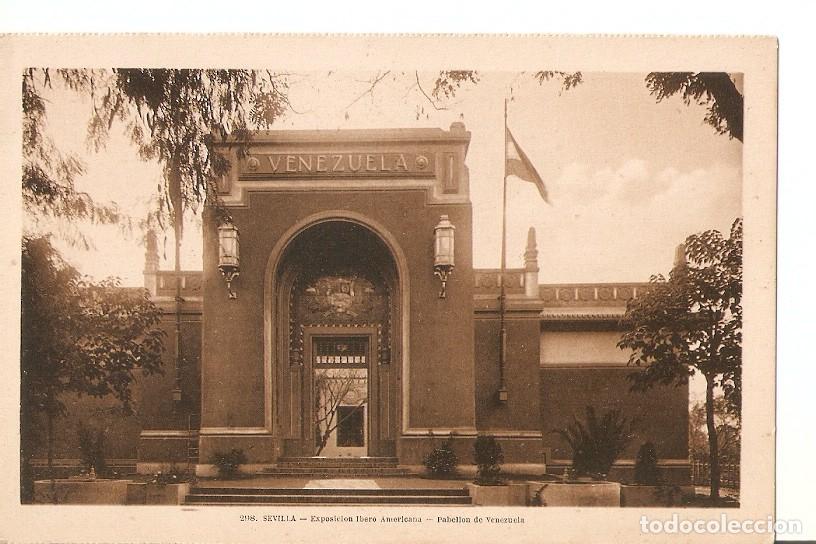 Postales: Postal 031441 : Sevilla - Exposicion Ibero Americana - Pabellon de Venezuela - Varios