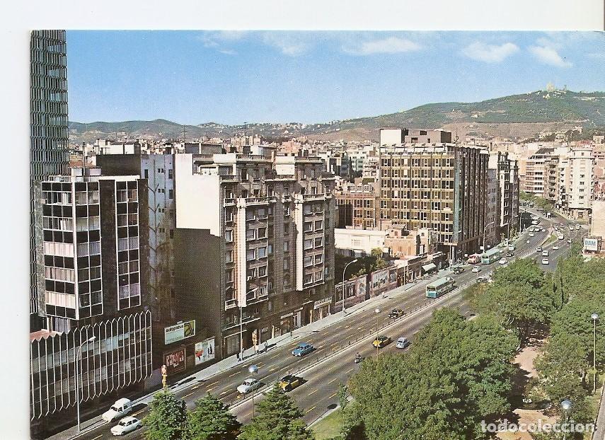 Postkarten: Postal 031690 : Barcelona. Plaza Gala Placidia y via Augusta - Varios