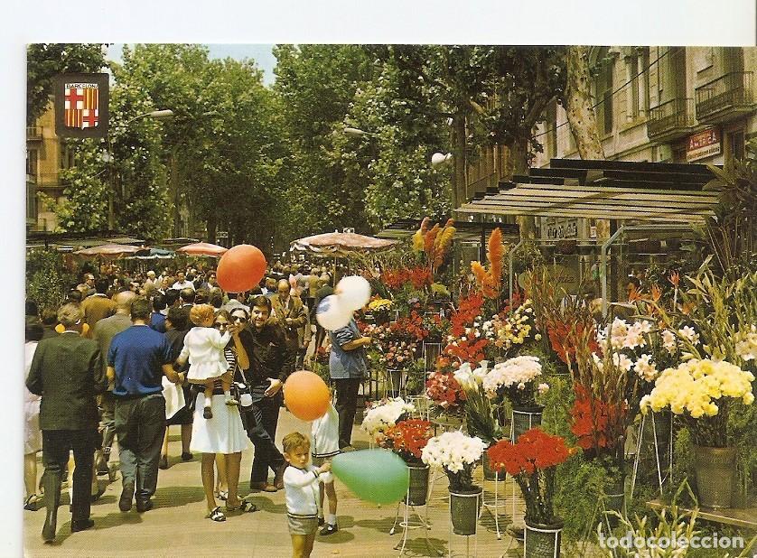 Postcards: Postal 031705 : Barcelona. Rambla de las Flores - Varios