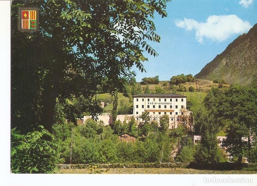 Postkarten: Postal 031724 : Valls dAndorra. Andorra la Vella. Emisora Radio Andorra - Varios