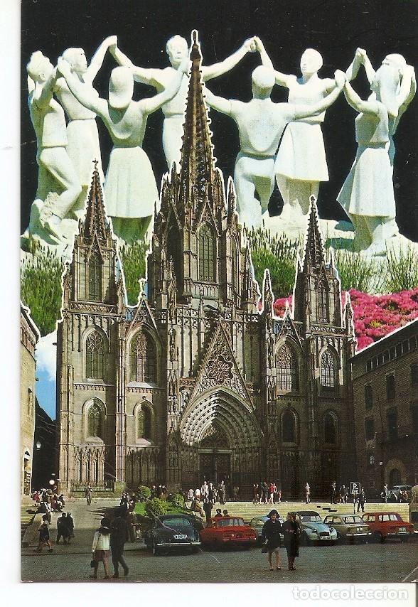 Postales: Postal 031767 : Barcelona. Monumento a la Sardana. Catedral - Varios