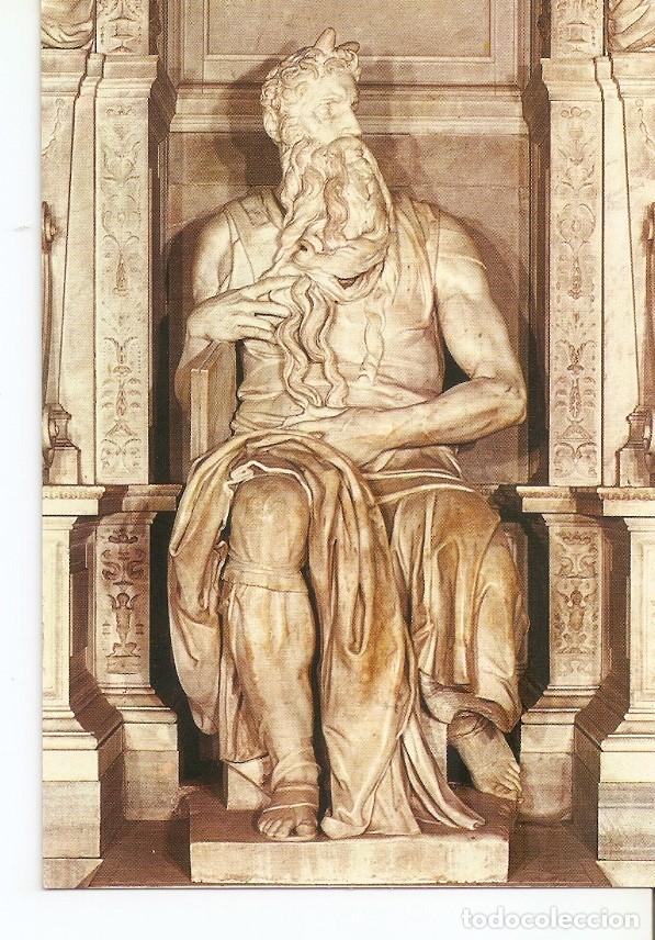 Postcards: Postal 031905 : Roma. Church of S. Pietro in Vincoli - The Moses (Michelangelo) - Varios