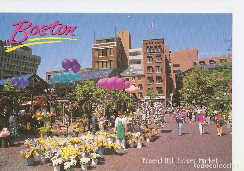 Cartes Postales: Postal 031928 : Boston. Faneuil Hall Flower Market - Varios