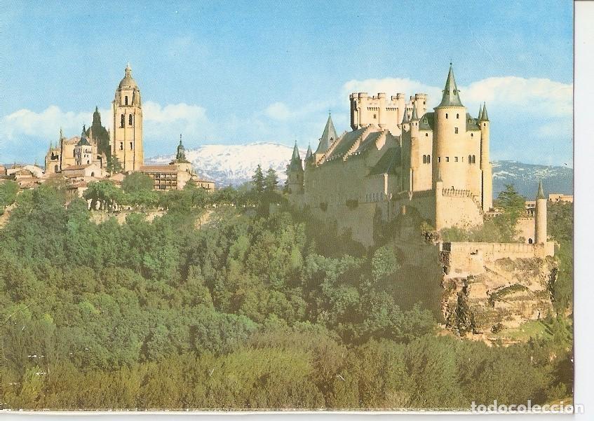 Postales: Postal 032591 : Segovia. Alcazar y Catedral - Varios